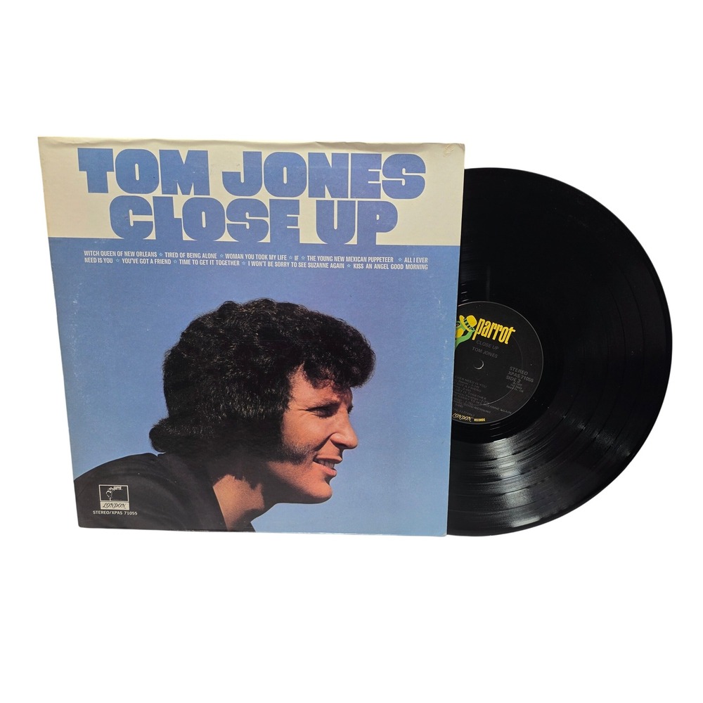 Tom Jones Close Up Vinyl LP 1972 Parrot Records XPAS 71055 Vintage Pop Rock*